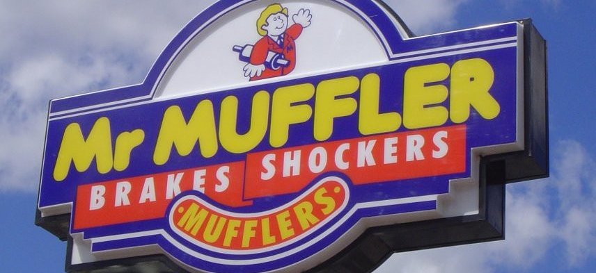 Muffler billboard
